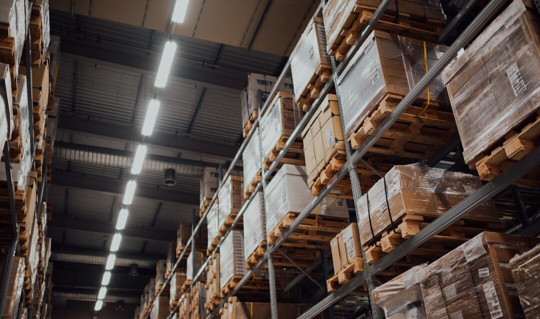 featured-0deac9de67 brown cardboard boxes on white metal rack