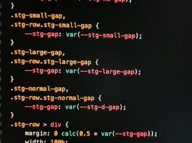 A computer screen with a bunch of text on it
