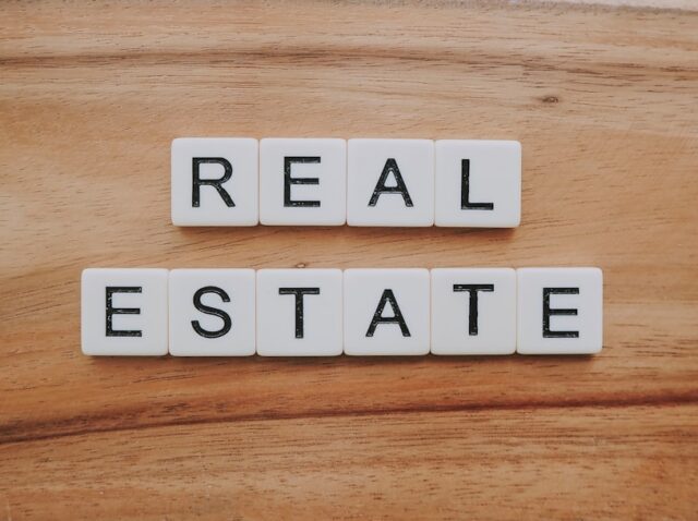 real estate letter blocks