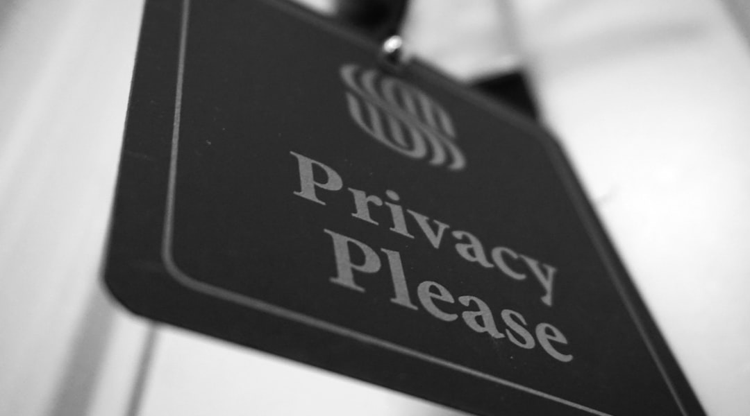 featured-70b7d8637b a black and white photo of a sign that says privacy please