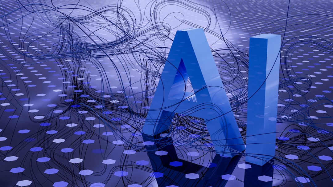 featured-e22a67d786 3D rendered ai text on dark digital background