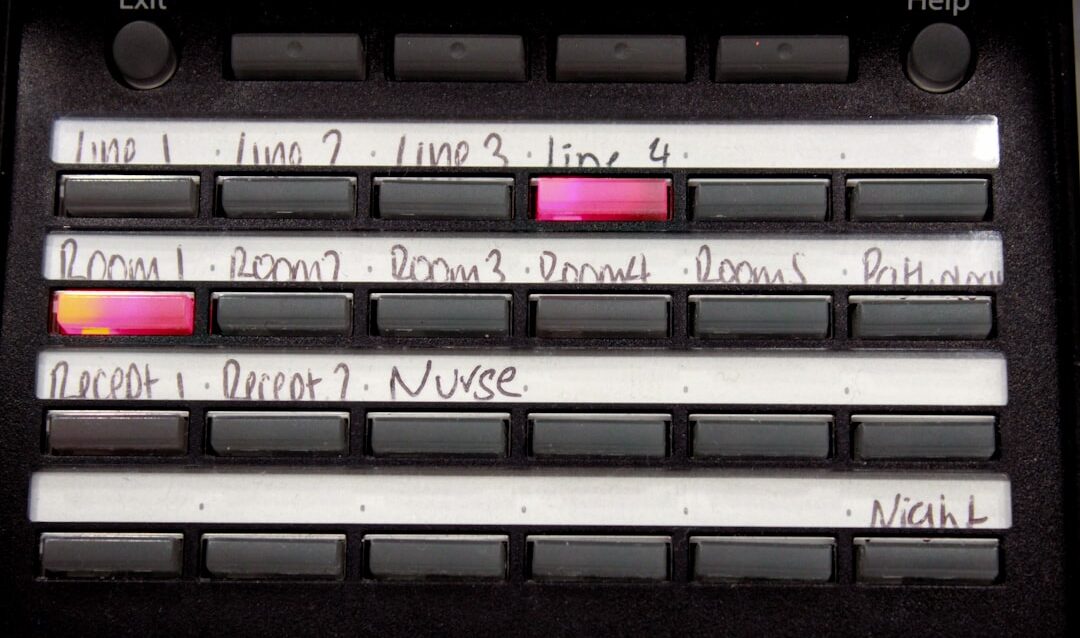 featured-1348e86dfb Buttons labeled with handwritten text on a control panel